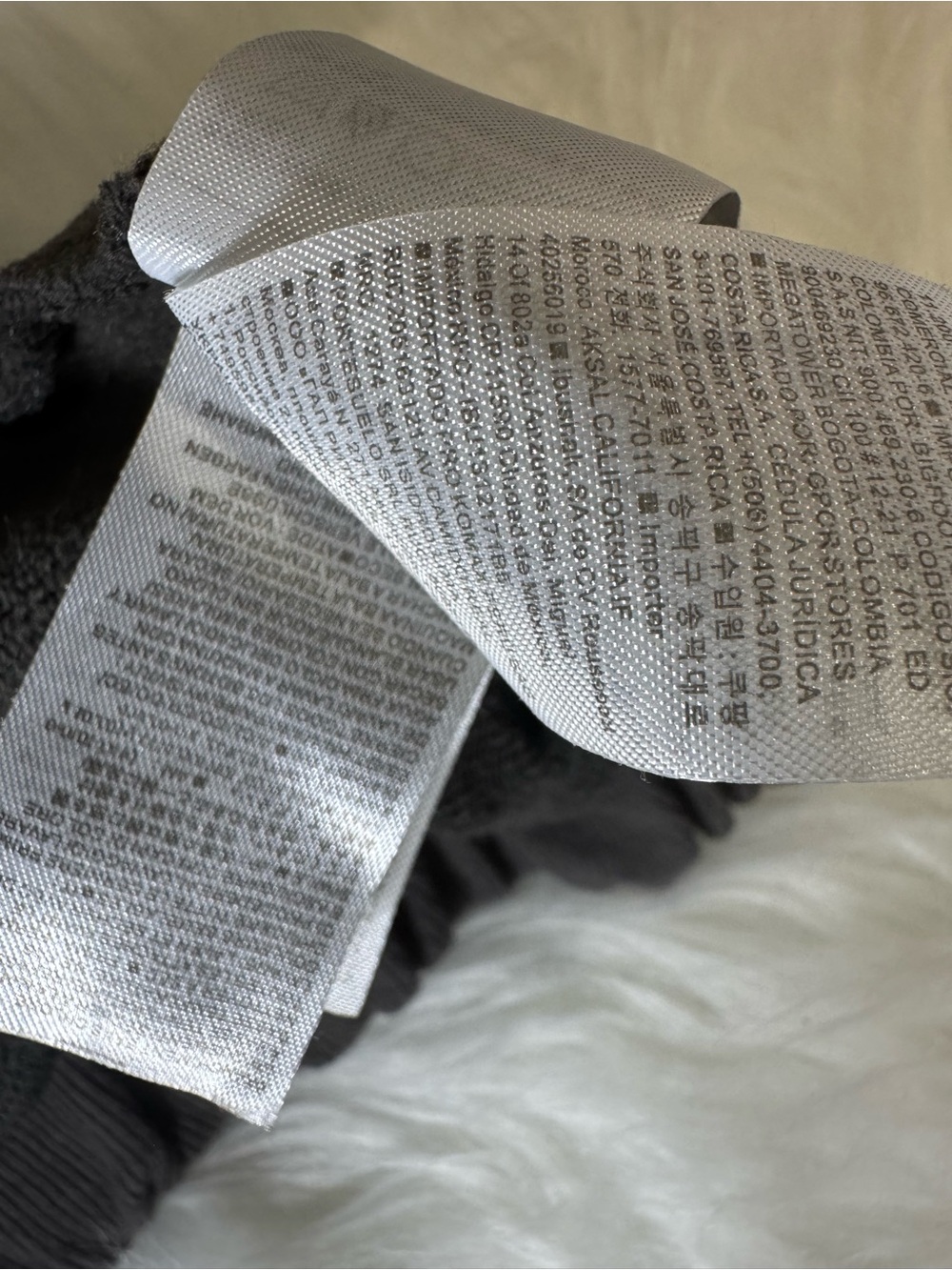 Yeezy Gray Hoodie with Blue YZY Label - Picture 5 of 7
